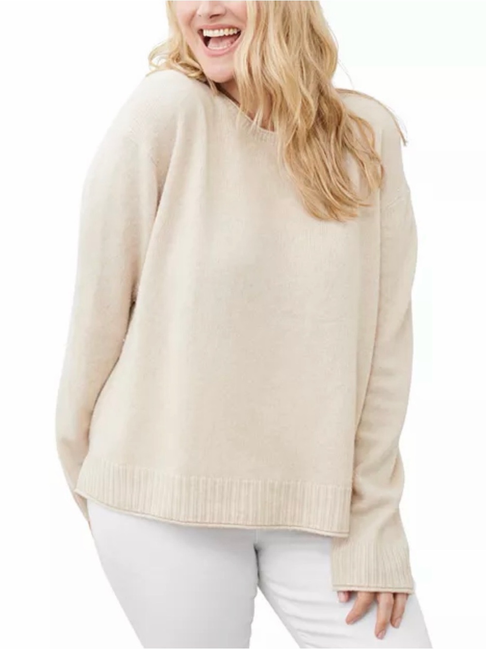 Jenni Kayne Everyday Sweater in Oatmeal #099-109